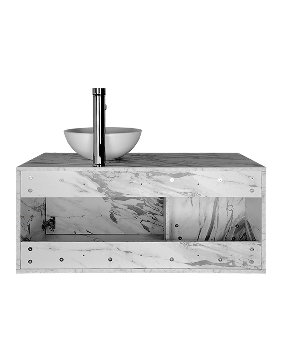 Foto 6 pulgar | Mueble Con Ovalin Para Baño  Gabinete Para Baño Con Ovalin Modelo Hades