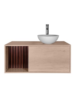 Foto 1 | Mueble Con Ovalin Para Baño Gabinete Para Baño Con Ovalin Modelo Hades