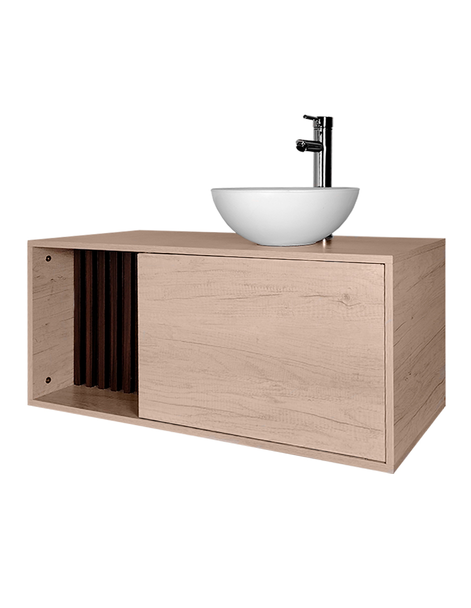 Foto 5 pulgar | Mueble Con Ovalin Para Baño  Gabinete Para Baño Con Ovalin Modelo Hades