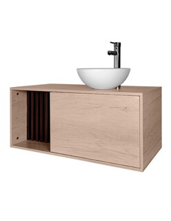 Foto 4 | Mueble Con Ovalin Para Baño Gabinete Para Baño Con Ovalin Modelo Hades
