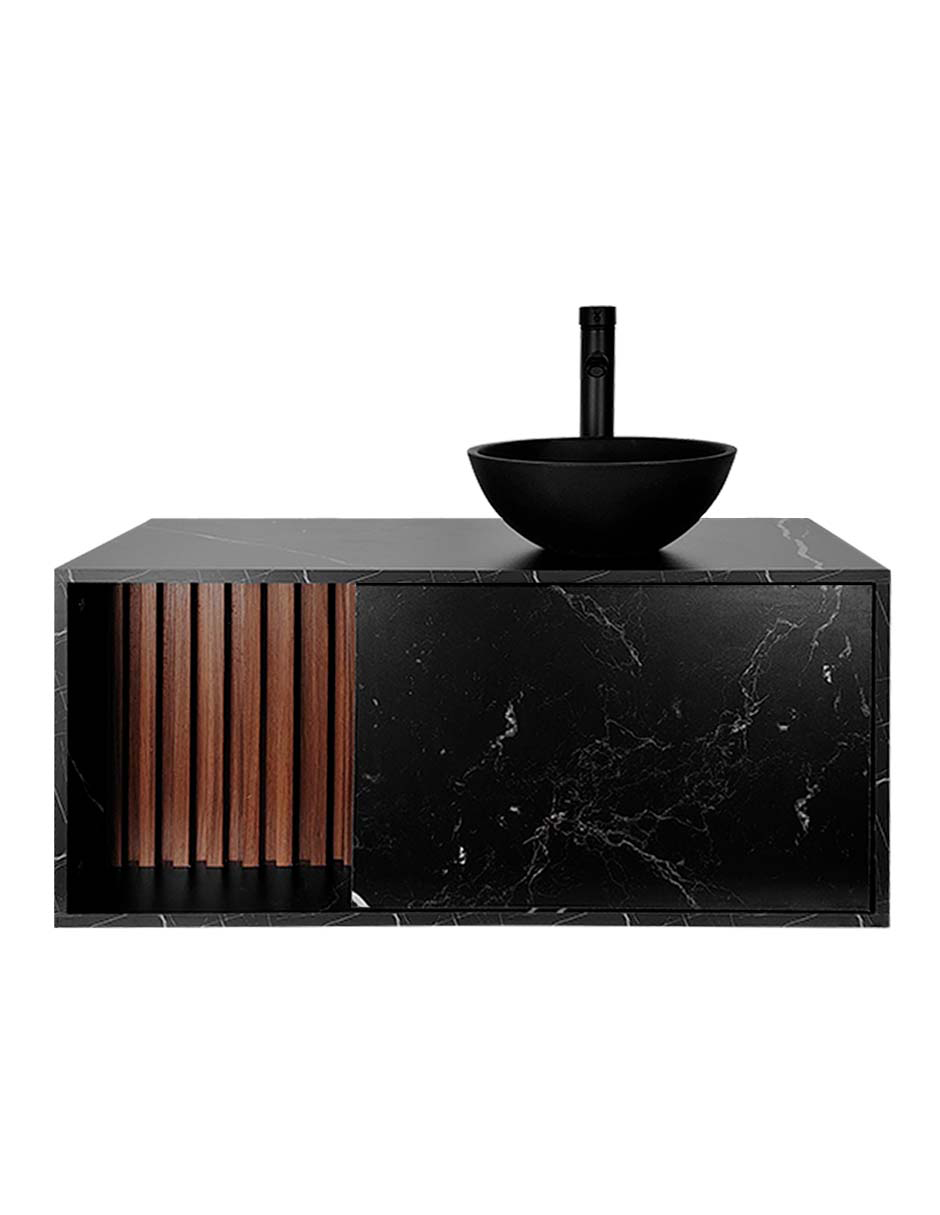 Foto 2 pulgar | Mueble Con Ovalin Para Baño  Gabinete Para Baño Con Ovalin Modelo Hades