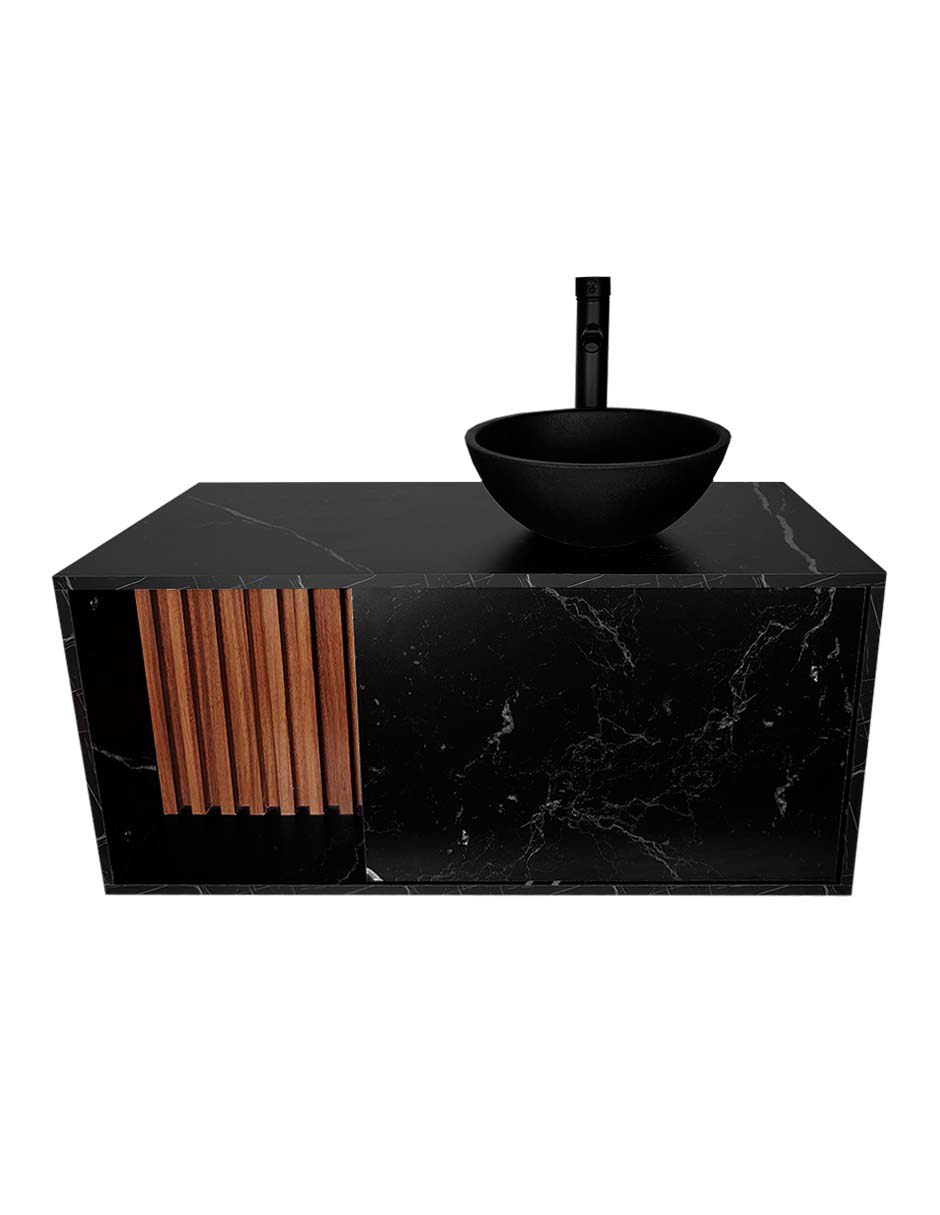 Foto 9 pulgar | Mueble Con Ovalin Para Baño  Gabinete Para Baño Con Ovalin Modelo Hades