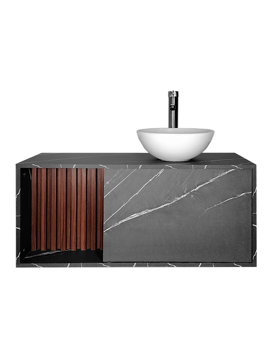 Foto 1 | Mueble Con Ovalin Para Baño  Gabinete Para Baño Con Ovalin Modelo Hades