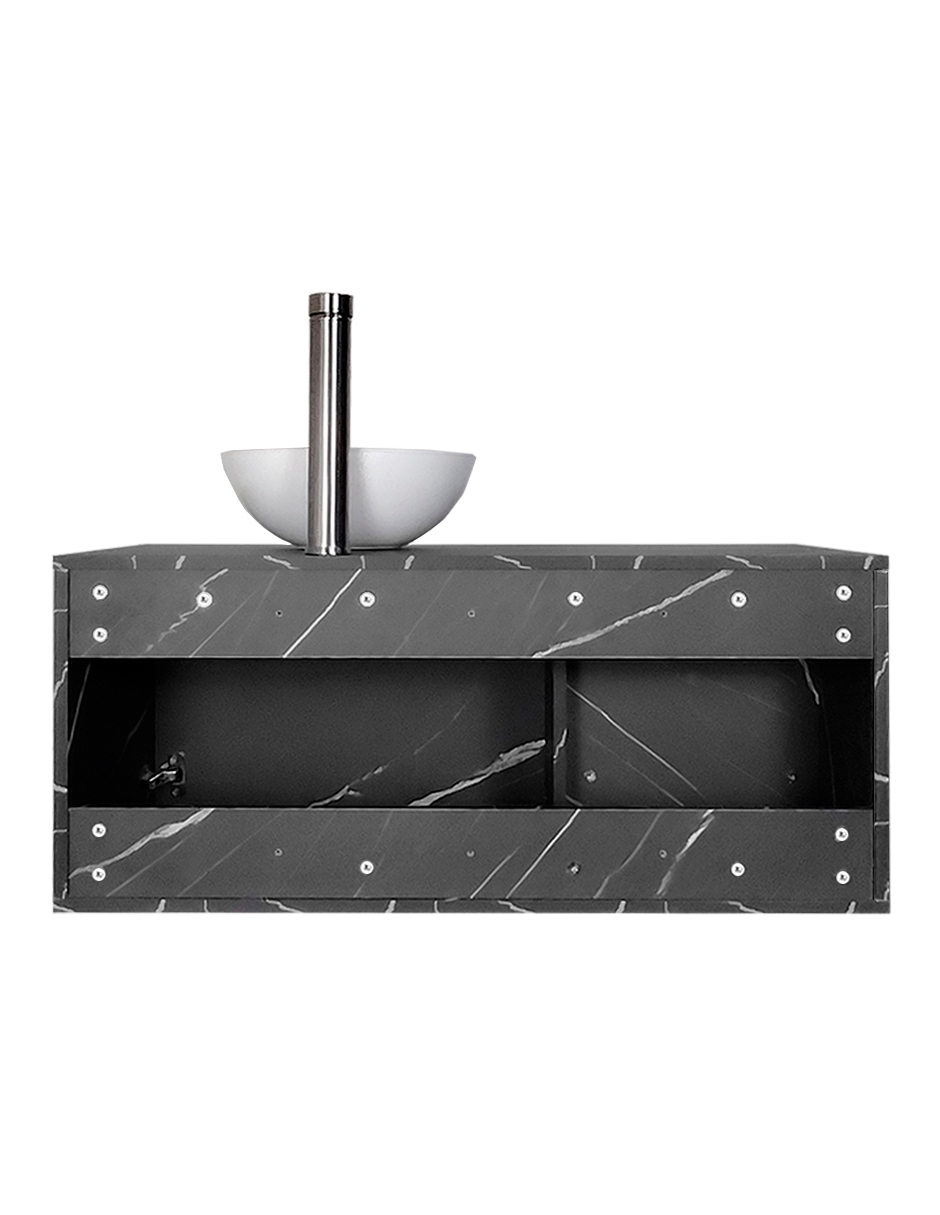 Foto 6 pulgar | Mueble Con Ovalin Para Baño  Gabinete Para Baño Con Ovalin Modelo Hades