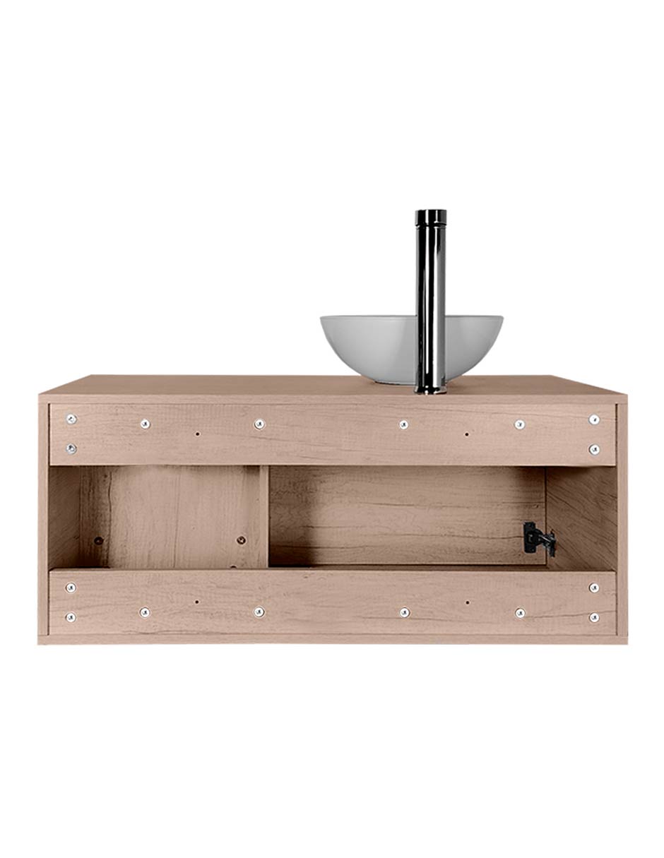 Foto 6 pulgar | Mueble Lavamanos Para Baño Gabinete Para Baño Con Ovalin Modelo Ares