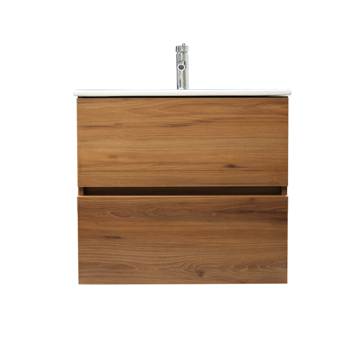 Foto 3 pulgar | Mueble Para Baño Mobi Damara Nogal  Incluye Lavabo Y Llave Mezcladora