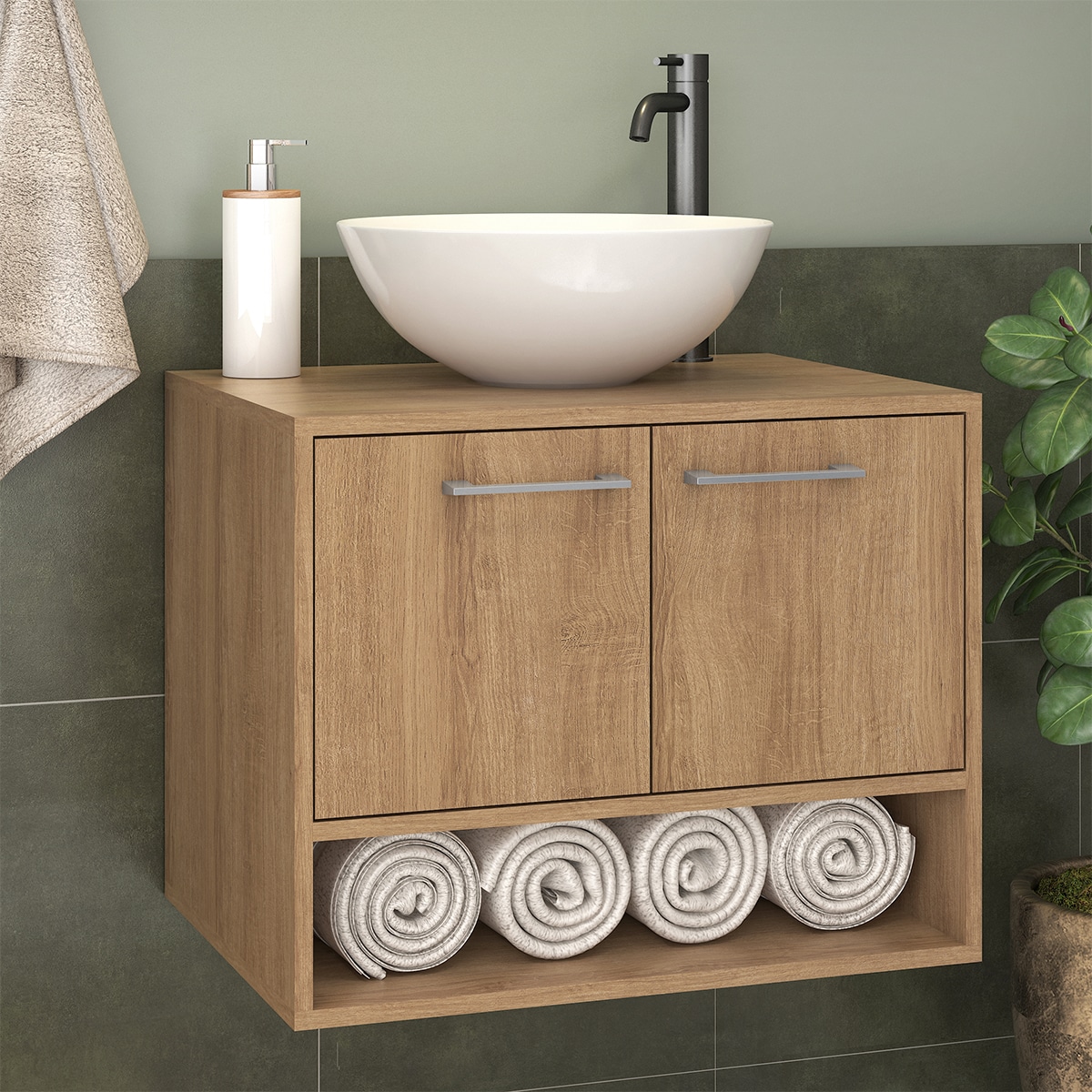 Mueble Mobi Paraná Miel $1,699