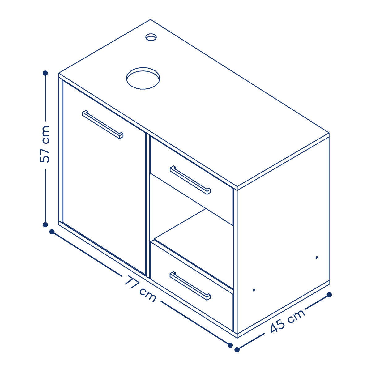 Foto 4 | Mueble De Baño Mobi Salta Miel