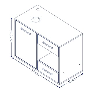 Foto 4 | Mueble De Baño Mobi Salta Miel
