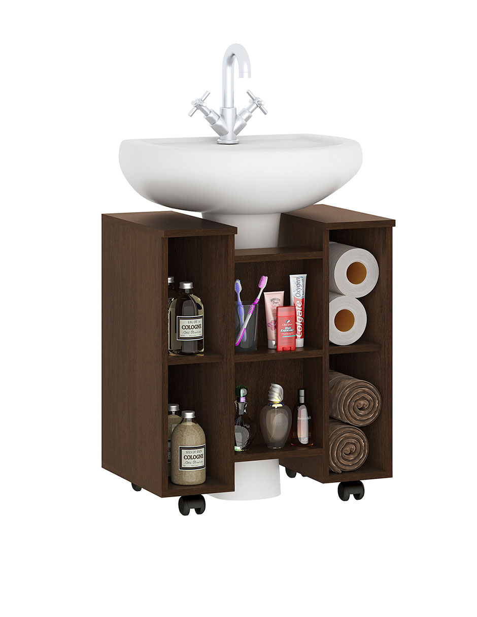 Foto 4 pulgar | Mueble para Baño Mobi Limay Rústico
