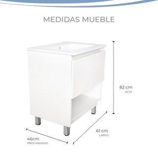 Foto 6 | Mueble para Baño con Lavabo de Cerámica Gravita