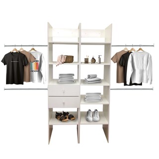 Foto 7 | Closet Verona color Blanco Completo Premium Ajustable