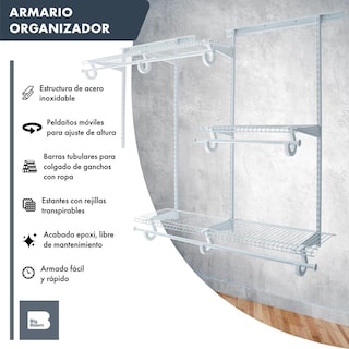 Foto 2 | Closet Estructural BIG ROOM Blanco 4-6FT X 12 "