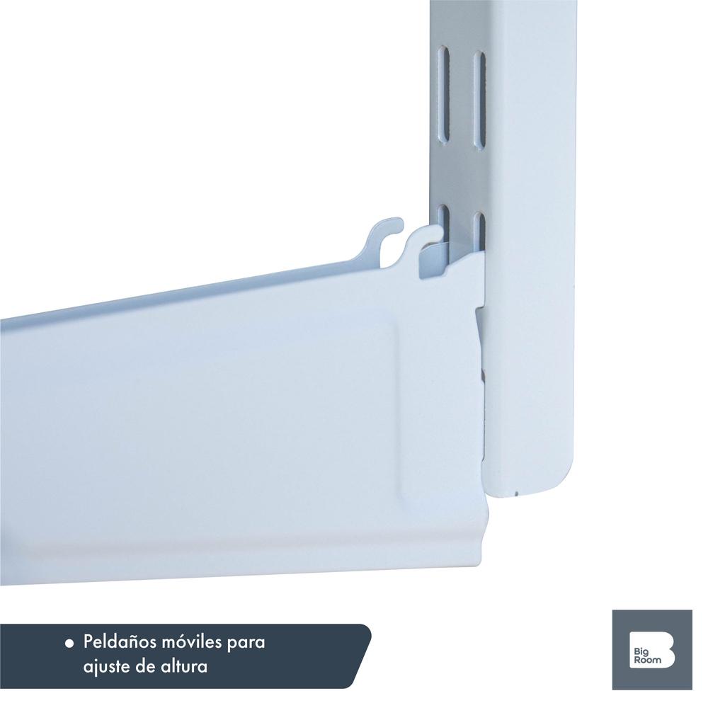 Foto 7 pulgar | Closet Estructural BIG ROOM Blanco 4-6FT X 12 "