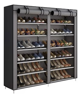 Foto 1 | Zapatera Doble Green Apple Armable Organizador 6 Niveles 114 x 29 x 108 cm