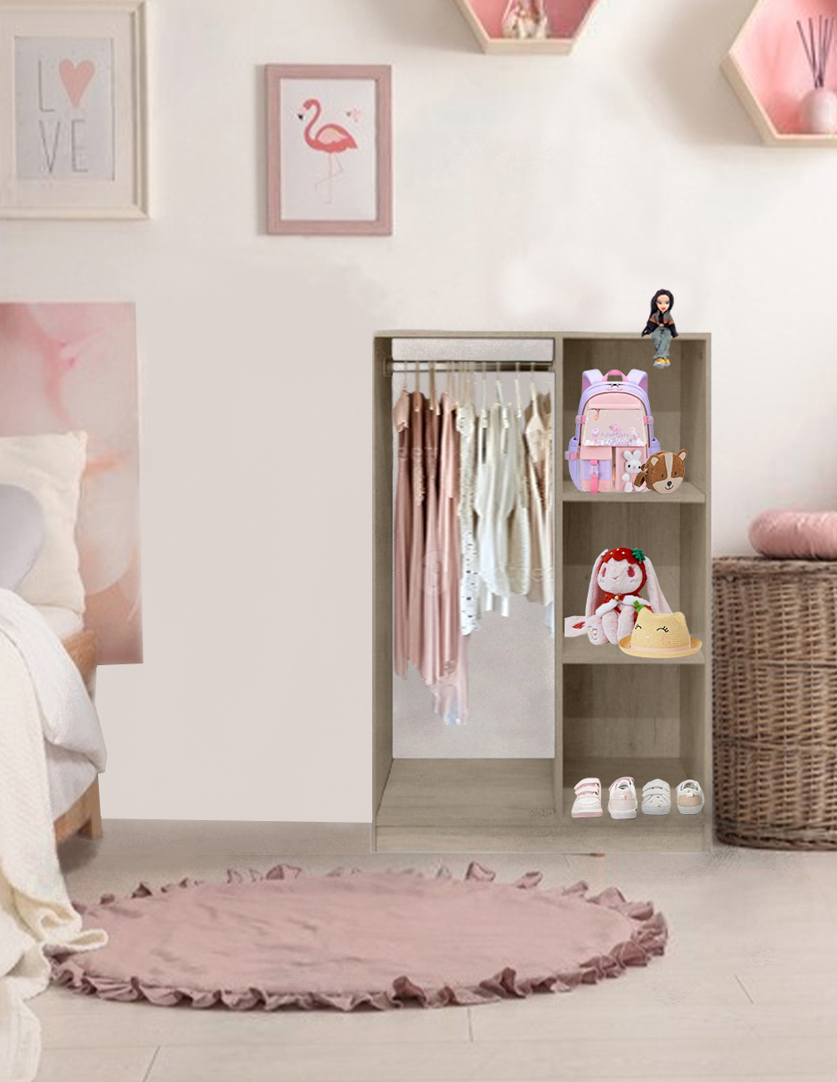 Foto 2 | Closet Decomobil Beige con Estantes