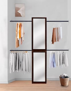 Foto 2 | Closet Ropero con Espejo Moderno Minimalista Mildred