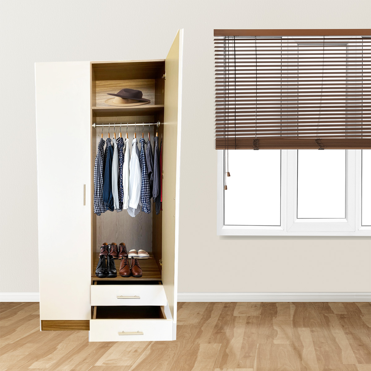 Foto 7 pulgar | Closet Hogare Itayly Blanco
