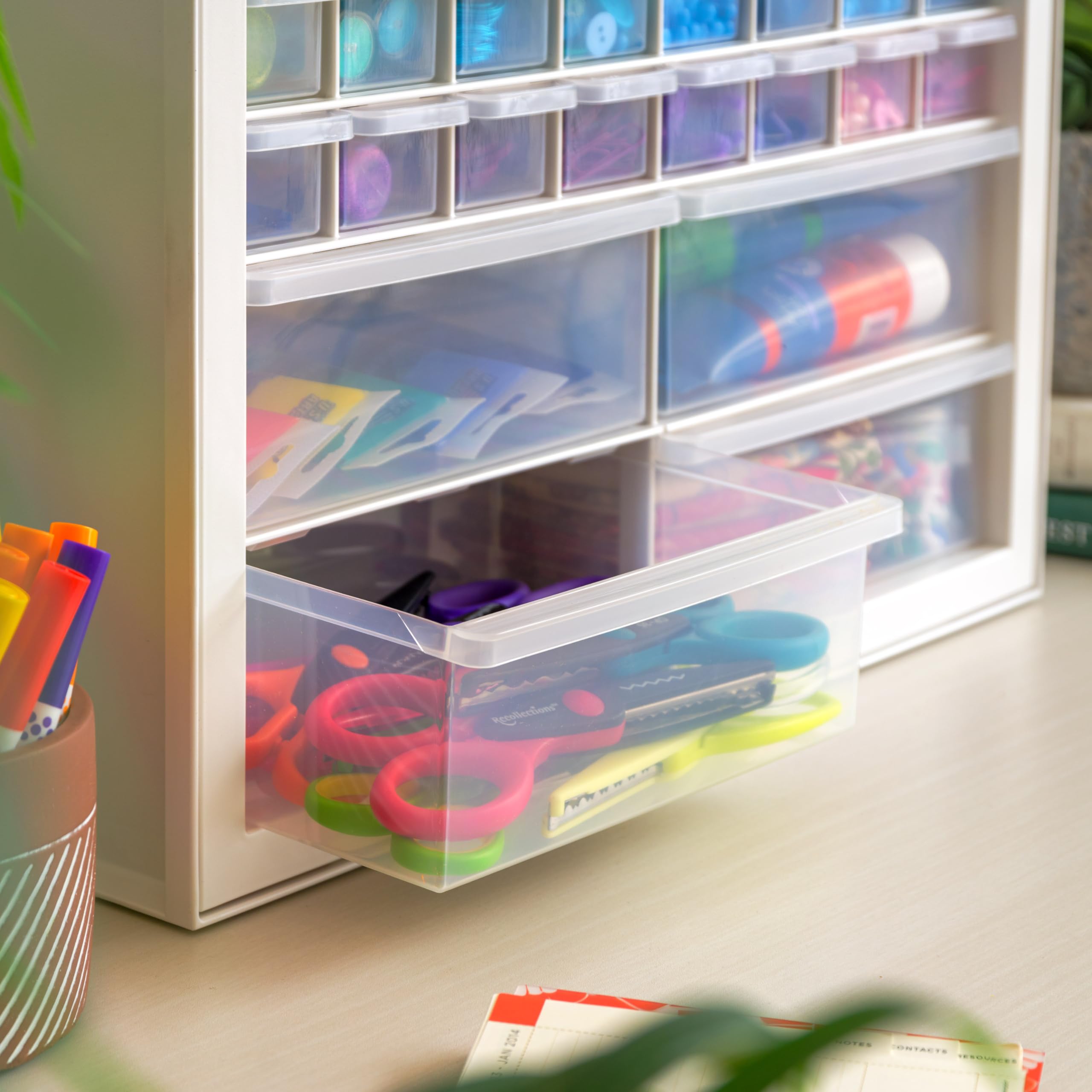 Foto 7 pulgar | Armario Craft Storage Iris Usa Con 36 Cajones, Color Blanco - Venta Internacional.