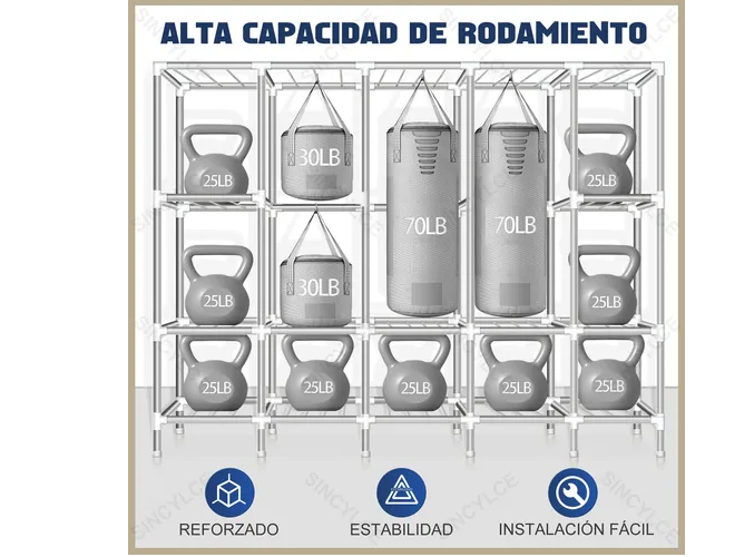 Foto 5 pulgar | Closet Armable Tucson 245 cm