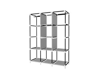Foto 3 | Closet Organizador Gris 4 Niveles Portátil