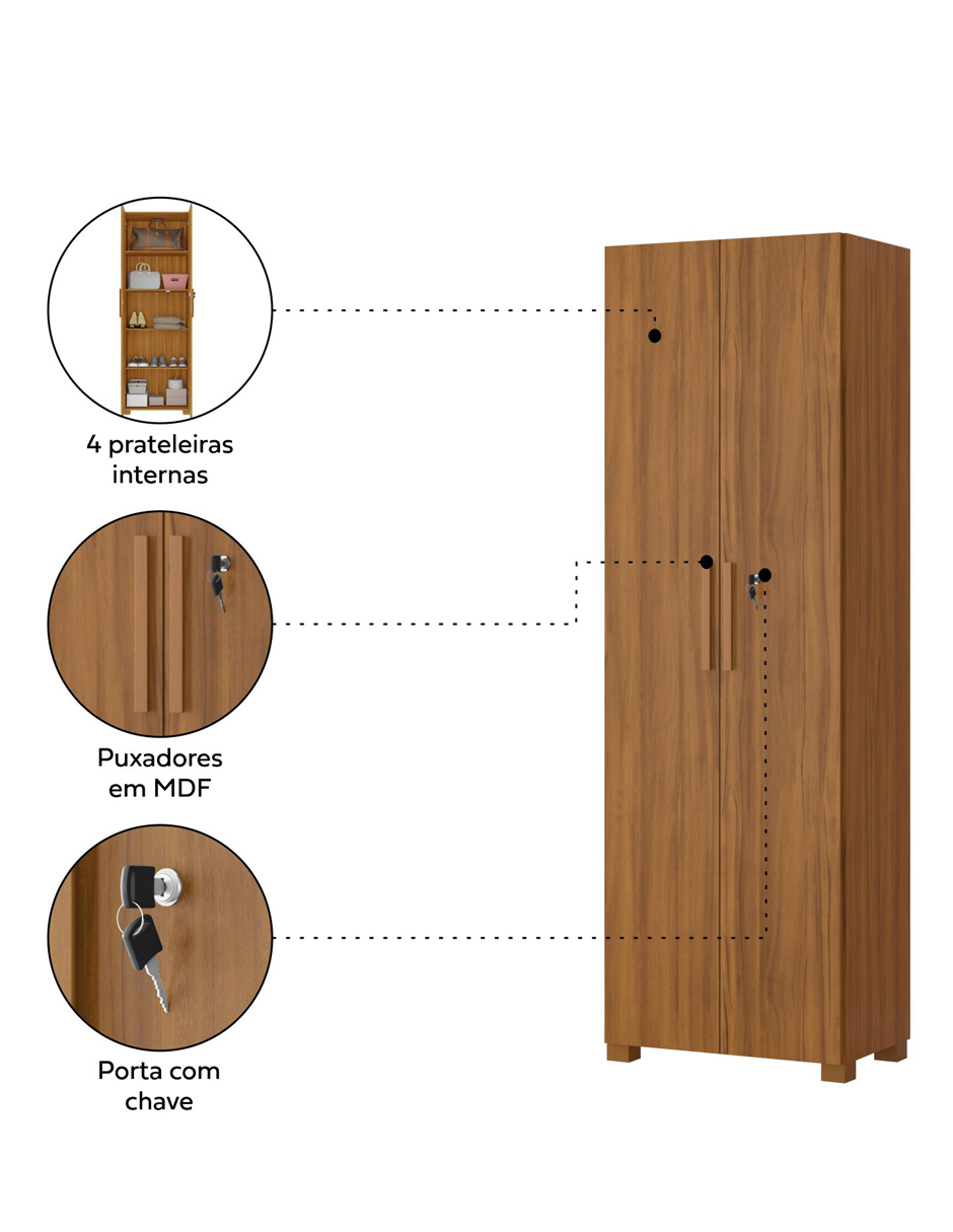 Foto 6 | Mueble Organizador Multiusos Con 5 Repisas Nt4020-fe