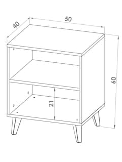 Foto 7 | Buro Hogare Italy Negro
