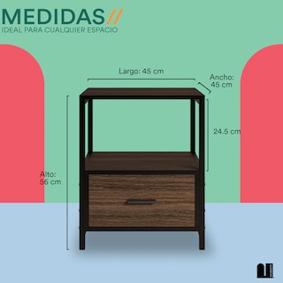 Foto 4 | Buró Mubson Trevi para Recamara o Sala Mesa de Noche