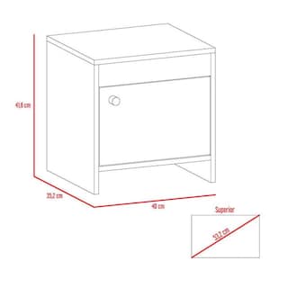 Foto 7 | Buró Tutto, Wengue, Con Un Cajón Amplio Ideal Para Espacios Pequeños