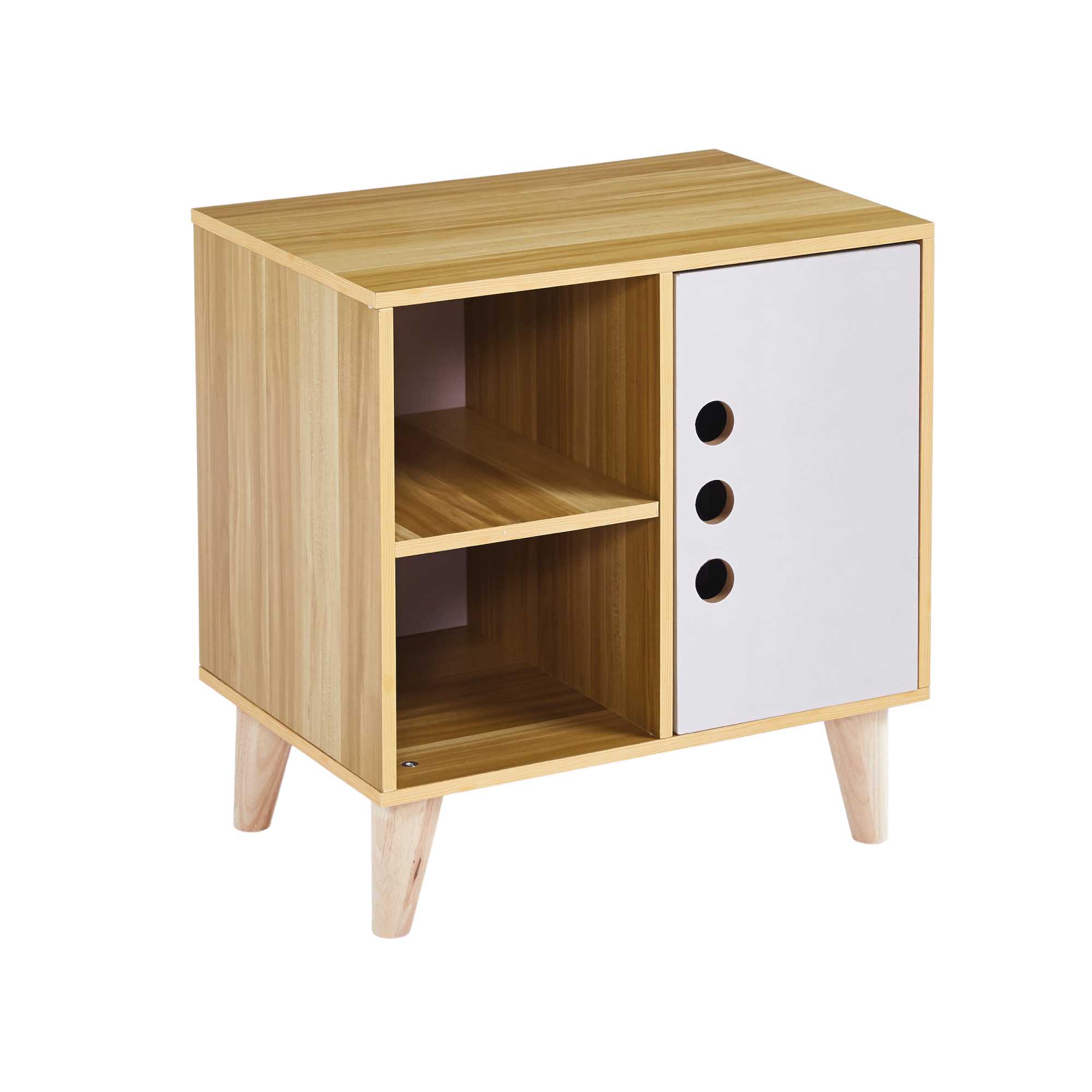 Foto 1 | Buró Moderno Estilo Minimalista Beige/blanco
