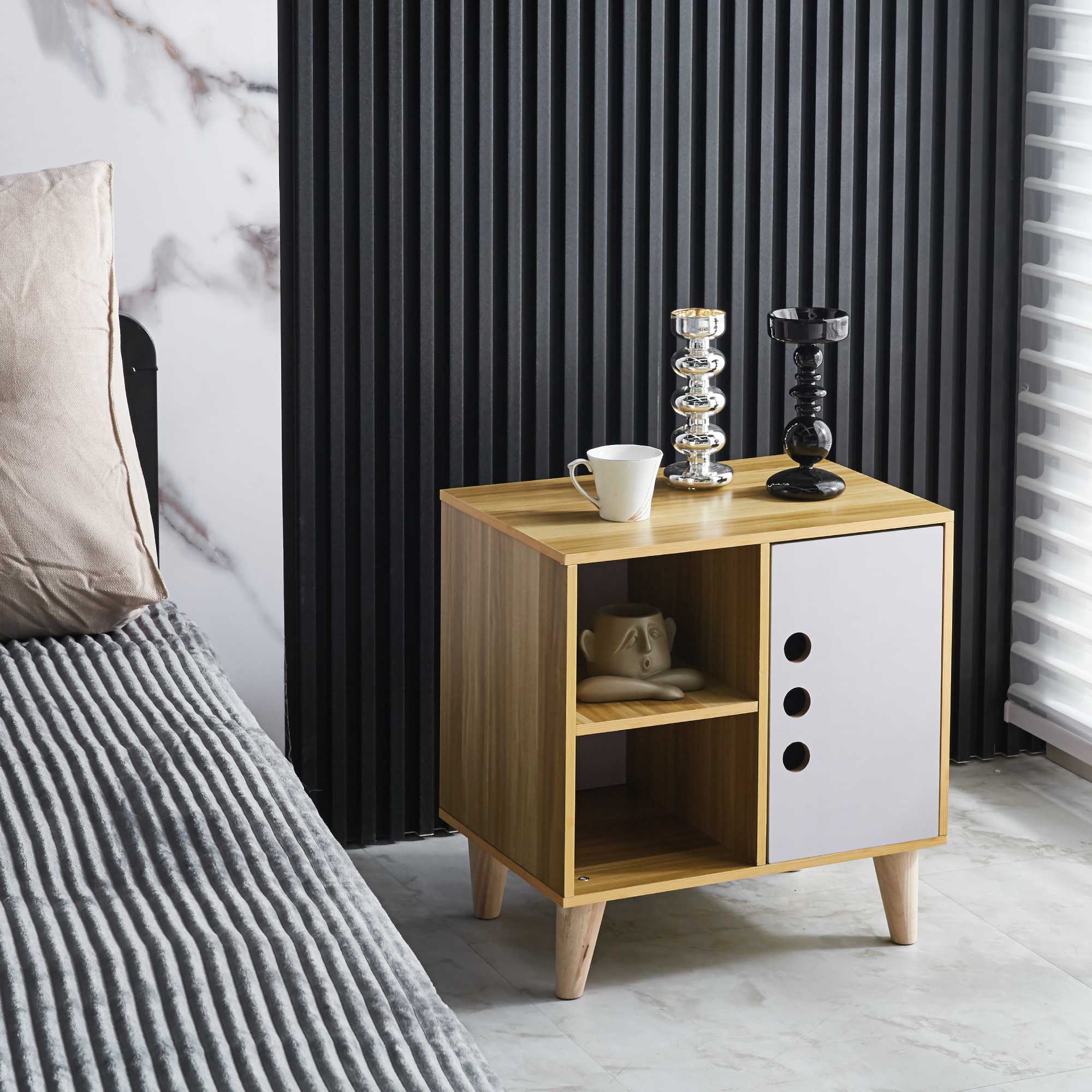 Foto 6 | Buró Moderno Estilo Minimalista Beige/blanco