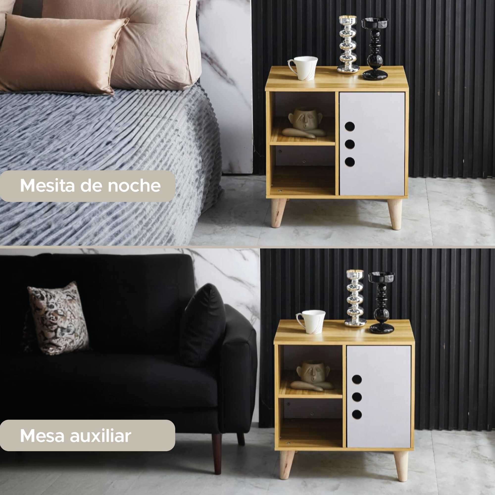 Foto 8 | Buró Moderno Estilo Minimalista Beige/blanco