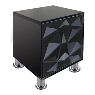 Foto 1 | Buro de Recamara Minimalista Mueble Armado Negro