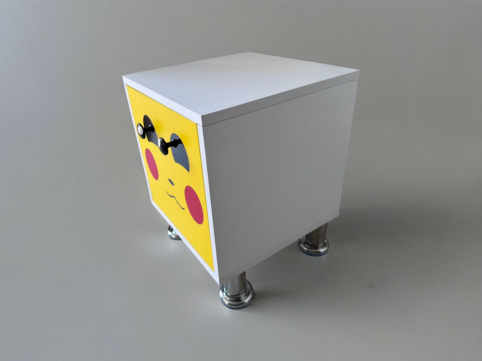 Foto 4 | Buro Infantil Niños Mdf Recamara Diseño Pokemon Pikachu Amarillo