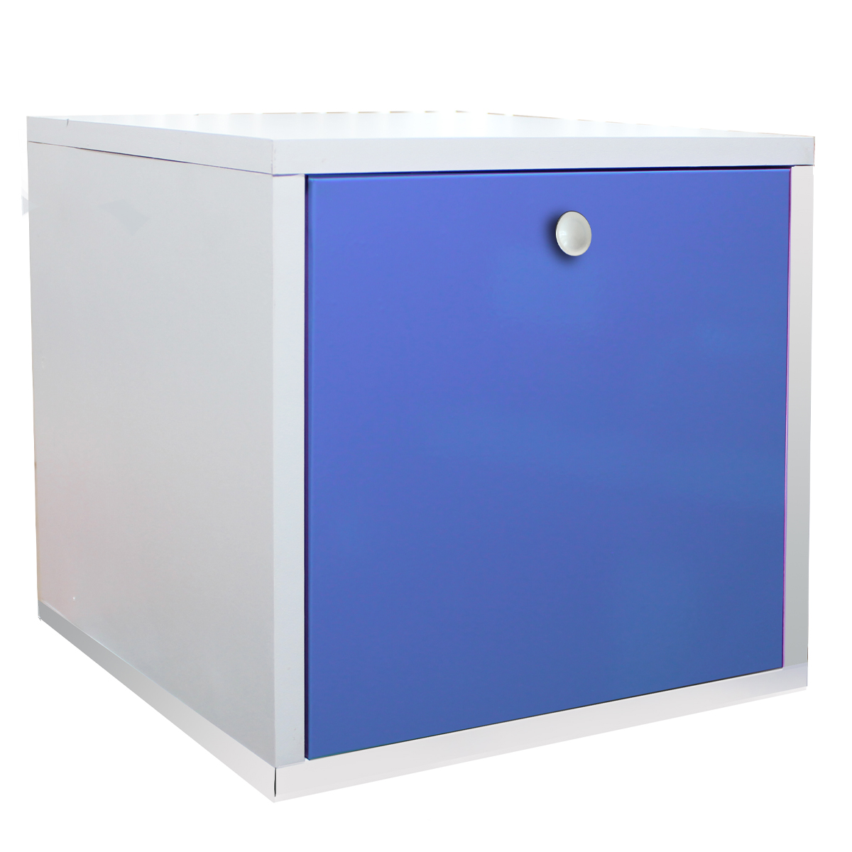 Foto 4 pulgar | Buro Flotante Mueble Recamara Mdf Iluminacion Luz Led Azul