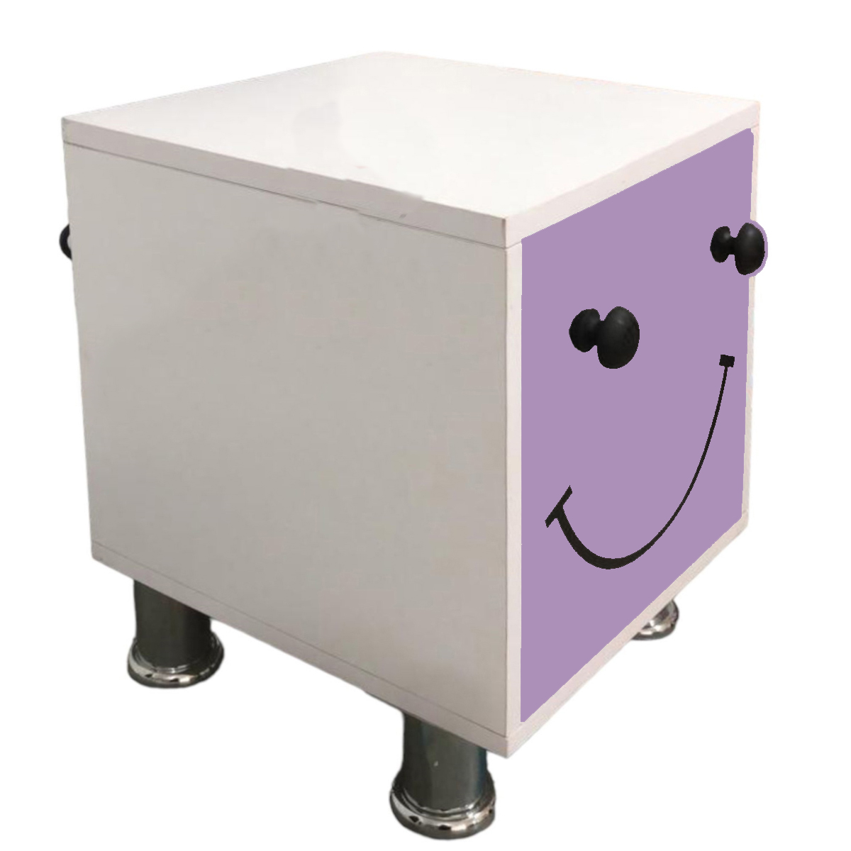 Gabinete Noche Infantil Morado con Luz Led Interior