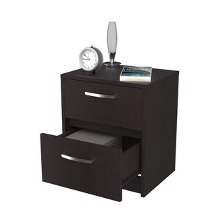 Foto 3 | Buró Elaxi Wengue con Dos Cajones X2 Virtual Muebles