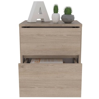 Foto 5 | Buró Ozzan Beige y Blanco X2 Virtual Muebles