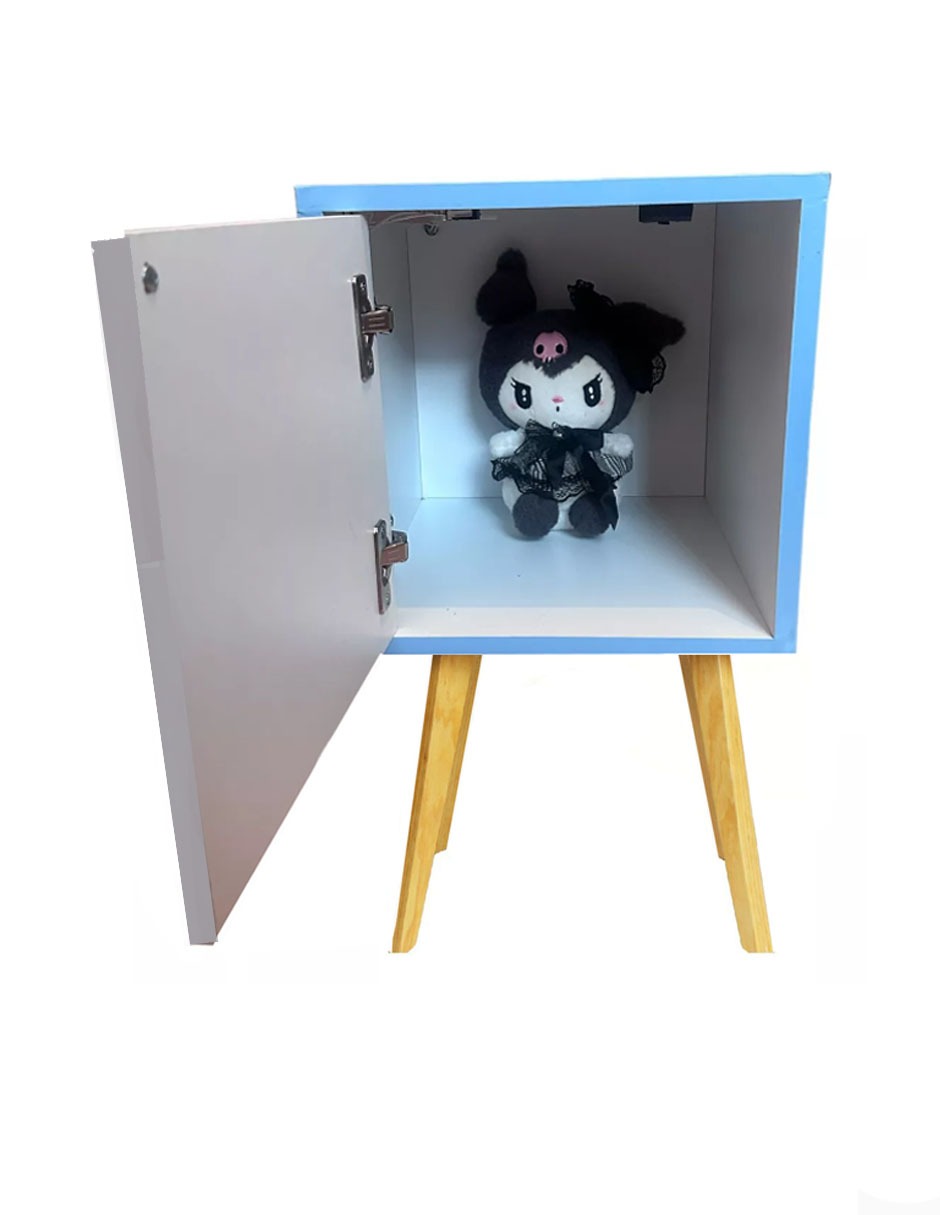 Foto 4 pulgar | Buro Mesa Noche Sanrio Cinamoroll Usb Luz Led Niños Recamara