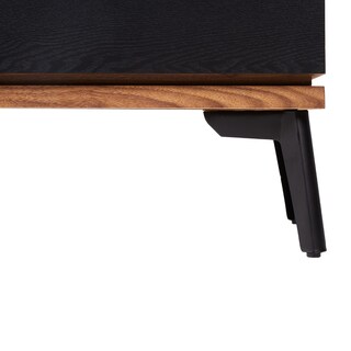 Foto 4 | Buró Negro Con 2 Cajones Con Corredera De Extensión. Estructura De Madera Mdf