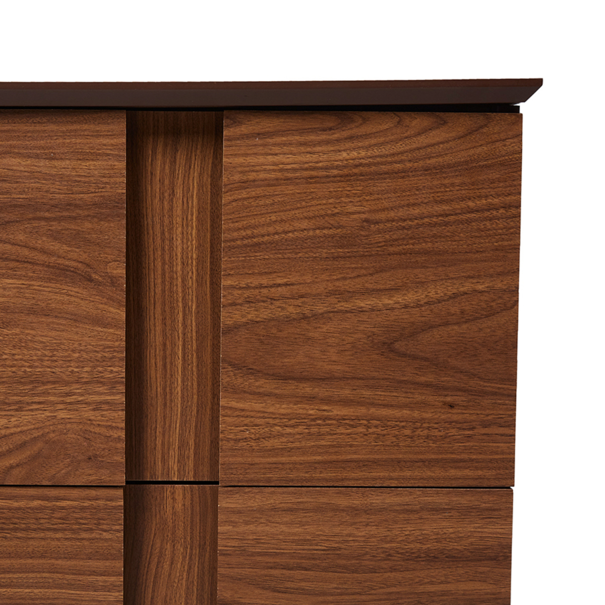 Foto 5 | Buró Negro Con 2 Cajones Con Corredera De Extensión. Estructura De Madera Mdf