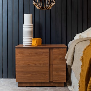 Foto 7 | Buró Color Nogal Con 2 Cajones Con Corredera De Extensión Y Estructura De Madera Mdf