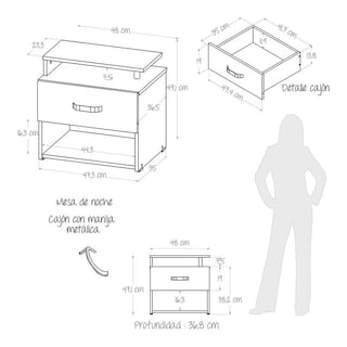 Foto 4 | Buró Maderkit Gales Diseño Moderno
