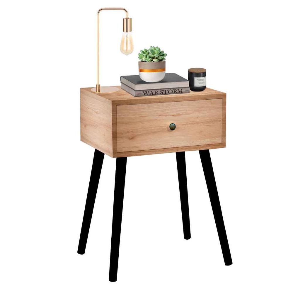 Buro Para Recamara Mesa De Noche Moderno Minimalista