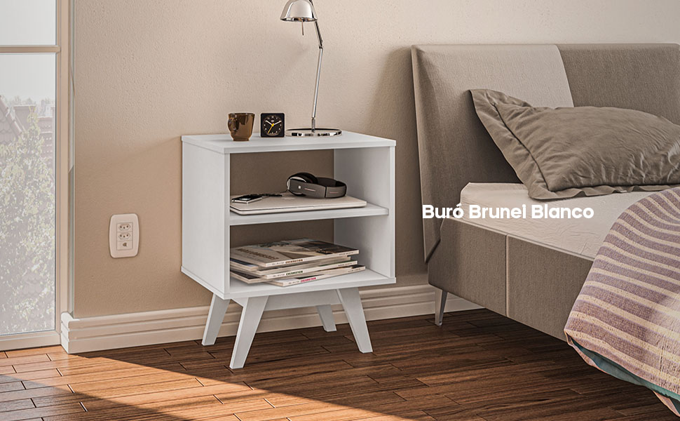 Foto 1 | Buró Mobi Brunei Blanco