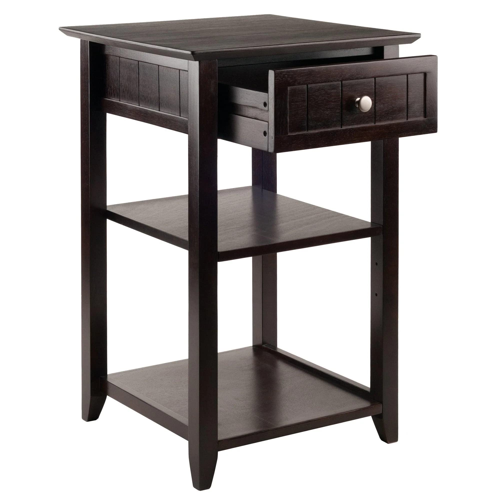 Foto 2 | Soporte Para Impresora Winsome Burke Coffee Con Cajón Y Estante - Venta Internacional.