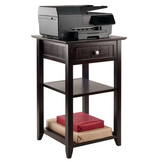 Foto 4 | Soporte Para Impresora Winsome Burke Coffee Con Cajón Y Estante - Venta Internacional.