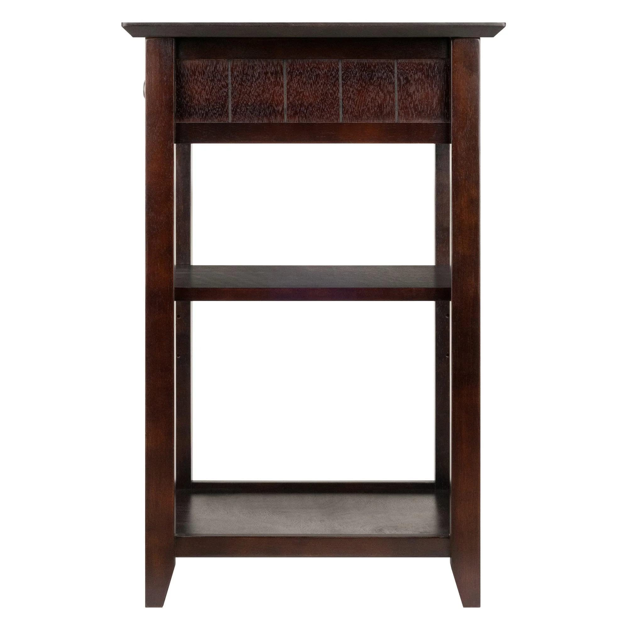 Foto 6 | Soporte Para Impresora Winsome Burke Coffee Con Cajón Y Estante - Venta Internacional.