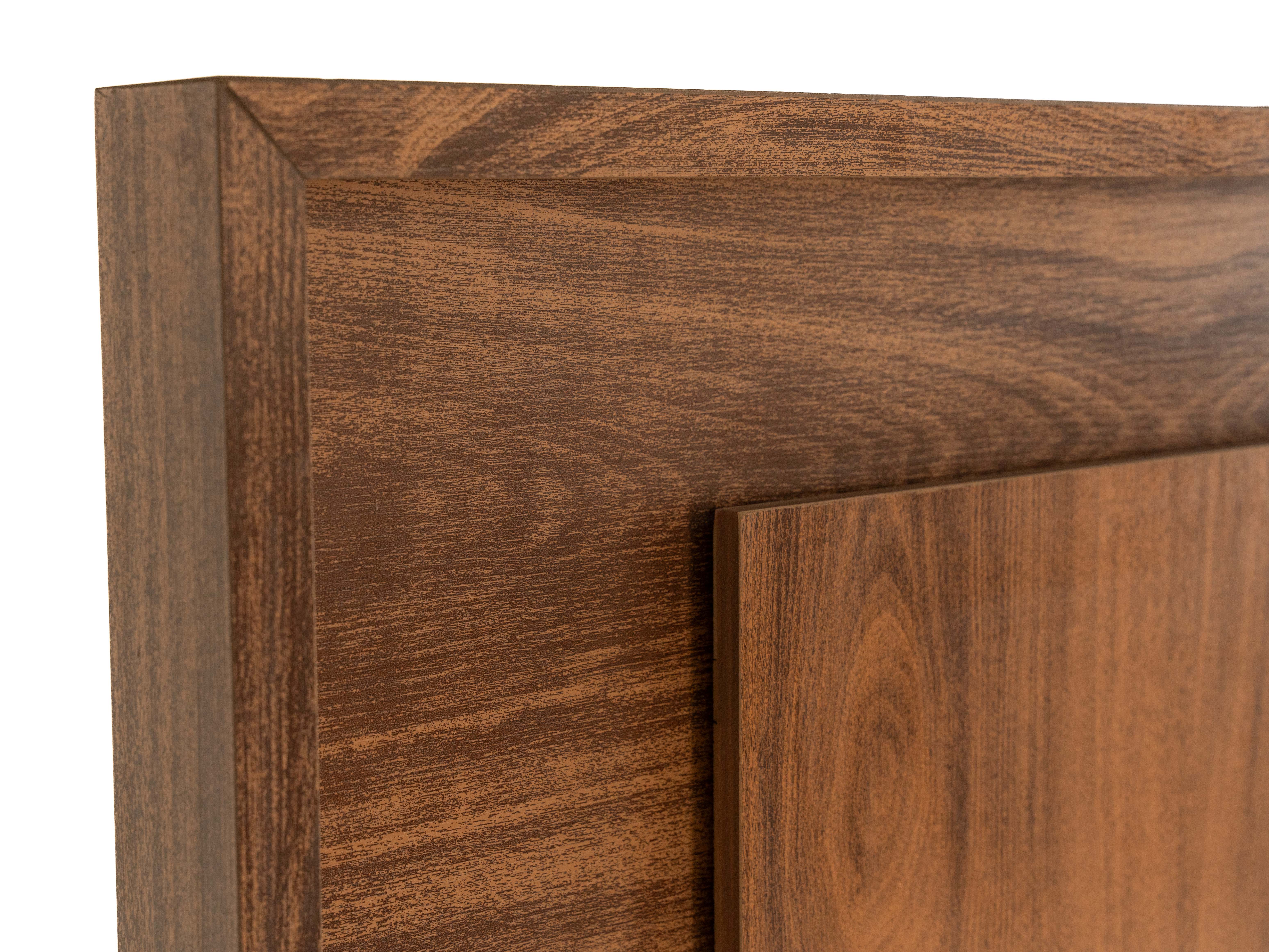 Foto 4 pulgar | Cabecera Con Luz King Size Con 2 Burós De 2 Cajones Color Parota - Madera Industrializada