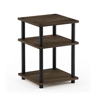 Foto 1 | Mesa Auxiliar Furinno Turn-n-tube De Fácil Montaje Columbia Walnut - Venta Internacional.